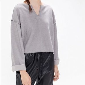 UO Jax Inside Out Notch Neck Top